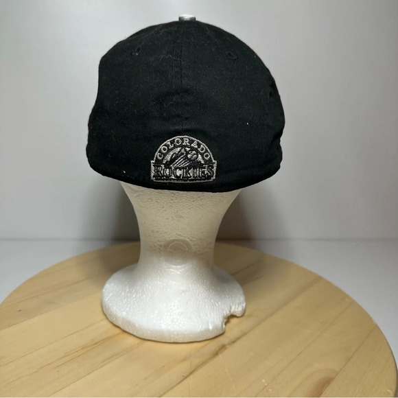 Colorado Rockies MLB Baseball NewEra 49Forty Size Large Fitted Hat Cap Black - Picture 5 of 8